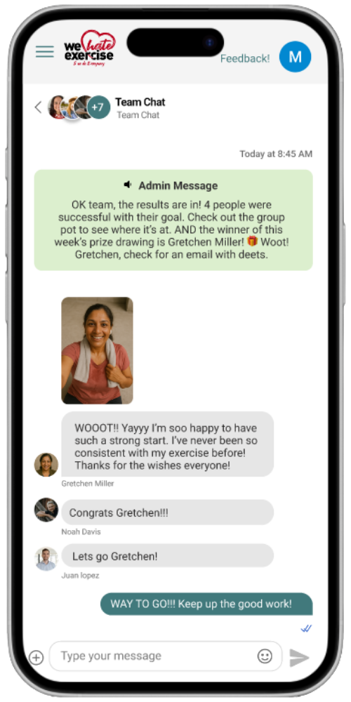 Weekly Prize Drawing